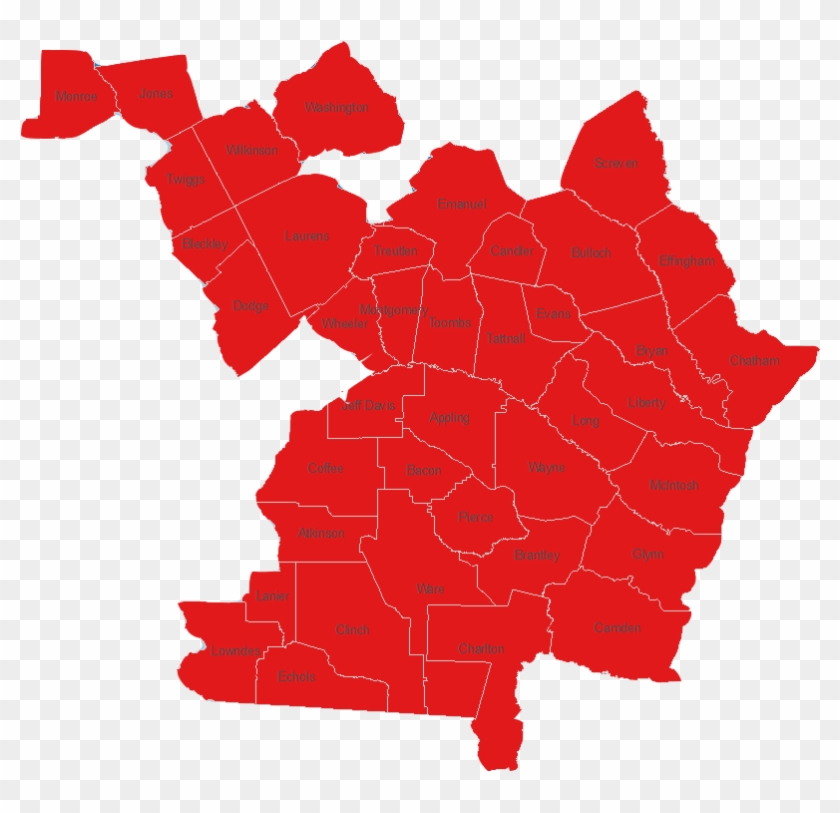 Region - Map Clipart (#4182841) - PikPng