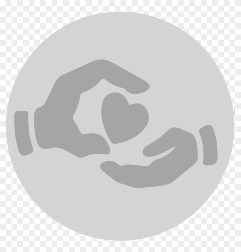 Icon Helping Hands1 - Hearts And Hands Png Clipart #4182844