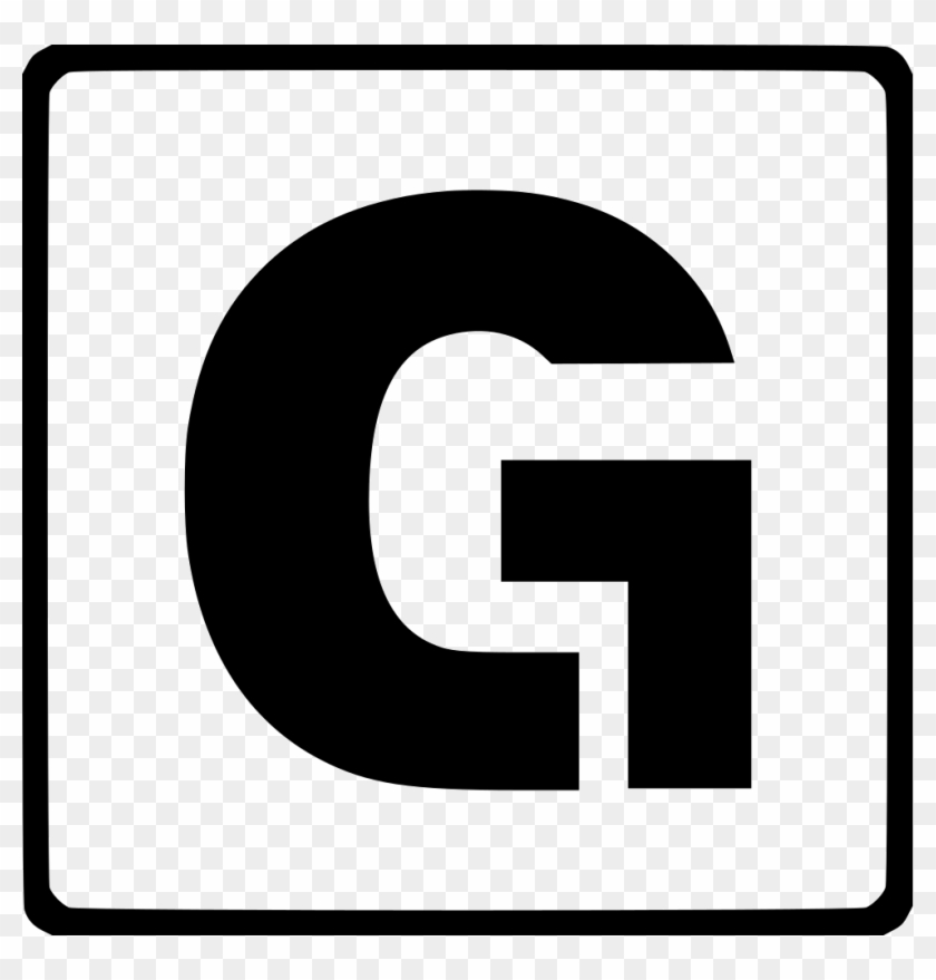 Transparent G Alphabet Png - Alphabet G Png Clipart #4183059