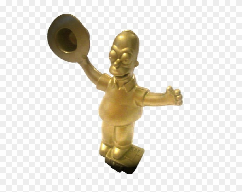 Merchandise Icon - Golden Homer Simpson Clipart