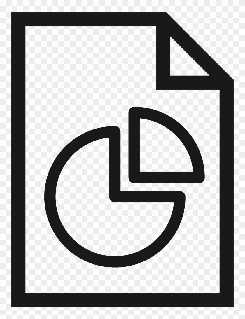 Letter-chart - Market Share Icon Png White Clipart