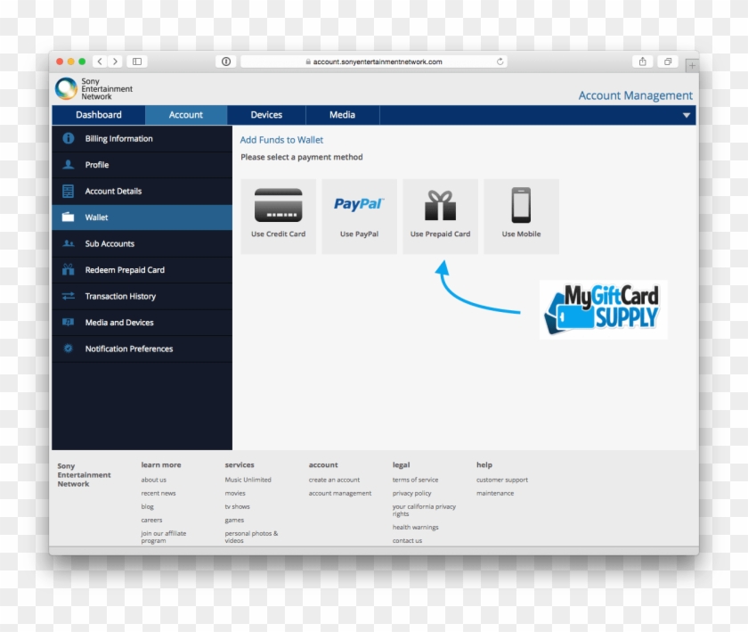 How To Redeem Psn Card Step - Playstation Card Redeem Clipart