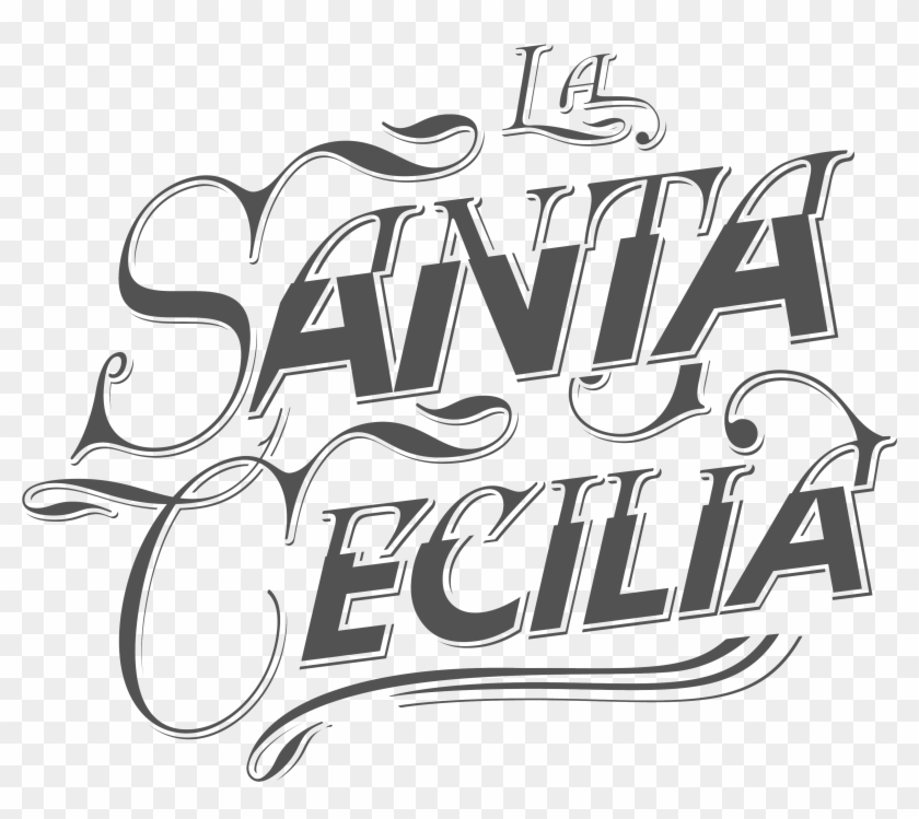 La Santa Cecilia Logo - La Santa Cecilia Clipart #4184468