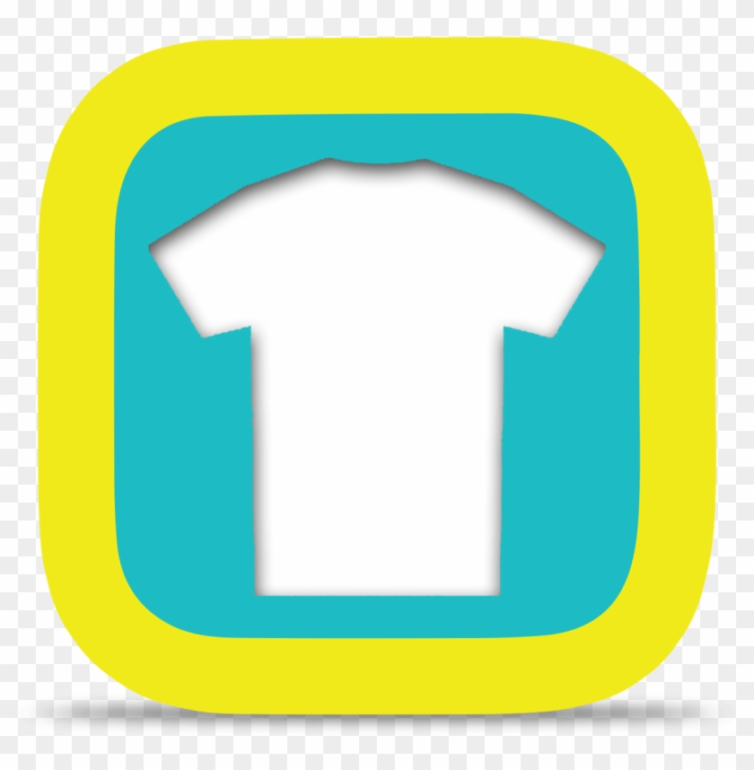 The Icon, Perfectly Suitable To The App, Is A T-shirt, - T Shirt App Icon Clipart #4184680