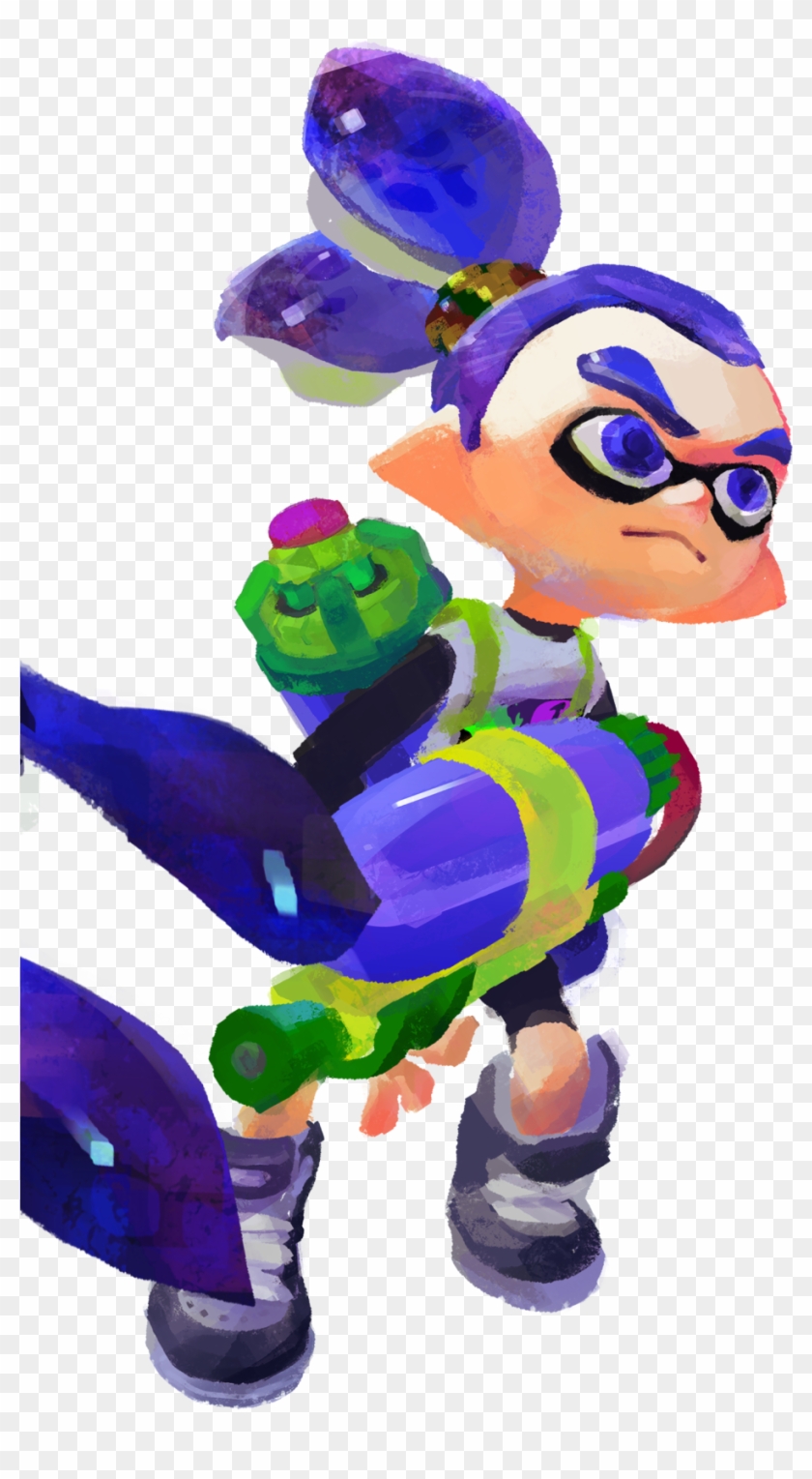 Video Game / Splatoon Mobile Wallpaper - Splatoon Ink Boy Clipart