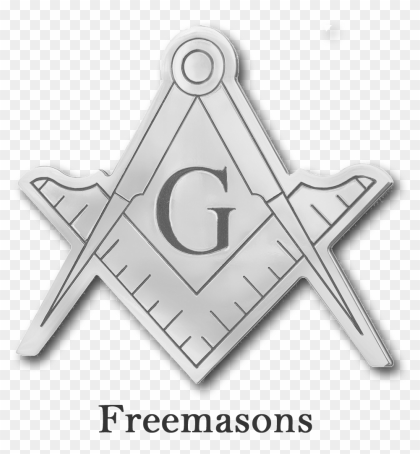 Logo Mason Bw - Masonic Eye Clipart