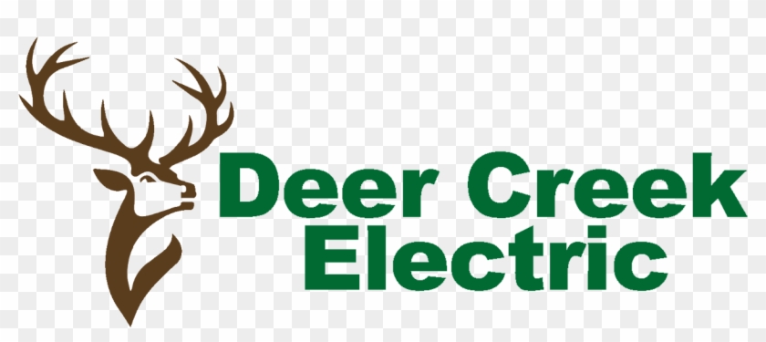 Deer Creek Electric - Graphic Design Clipart #4185815
