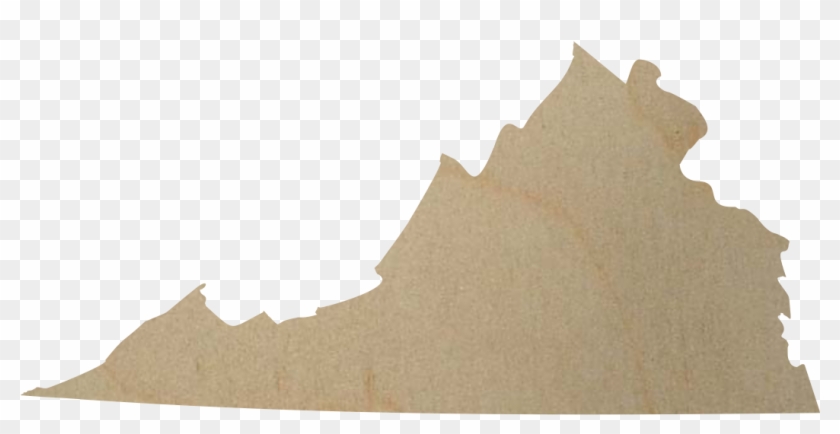 State Wood Shape Cutout Transparent Background - Virginia Election Results 2018 Clipart #4185817