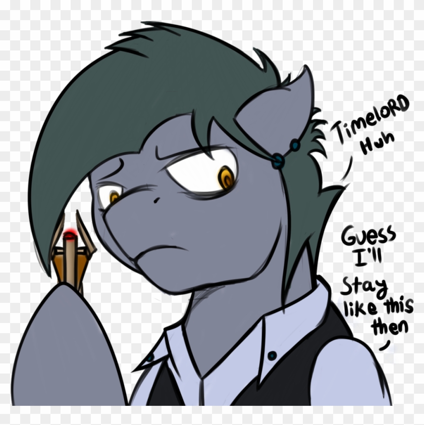 Wulfanite, Clothes, Discorded, Doctor Who, Ear Piercing, - Cartoon Clipart