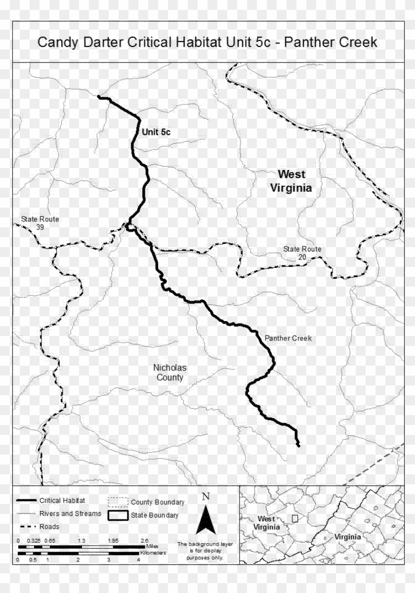 Unit 5d - Candy Darter Distribution In Virginia Clipart