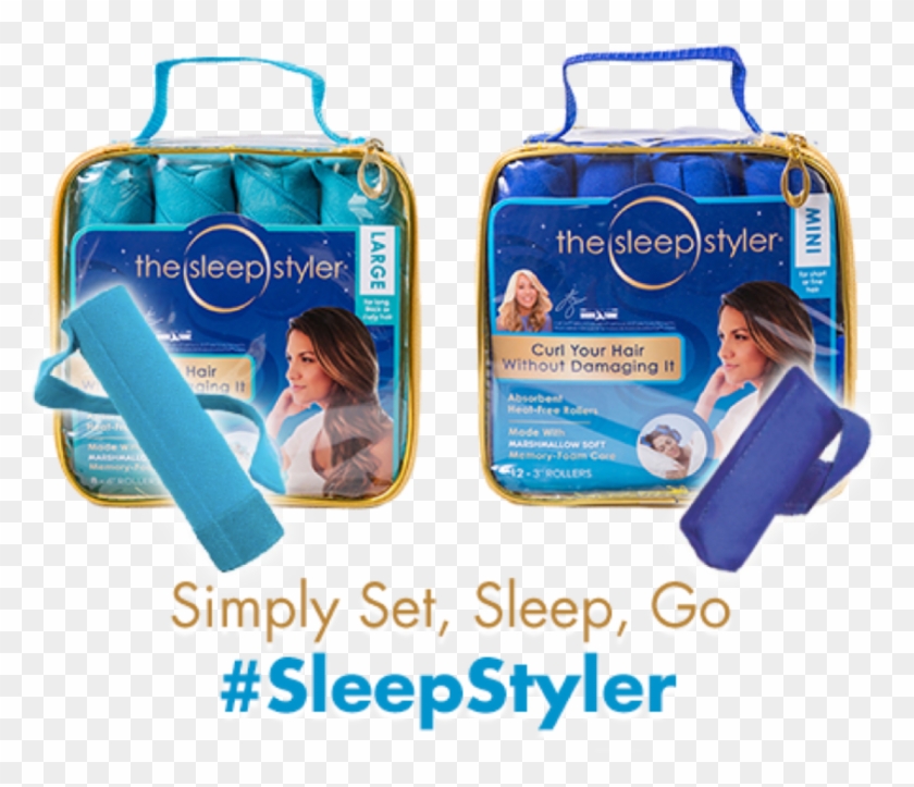 Sleep Styler Hair Rollers Clipart