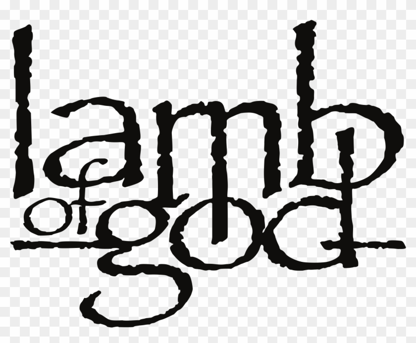Datei - Lambofgod-logo - Svg - Lamb Of God Band Logo Clipart #4186642