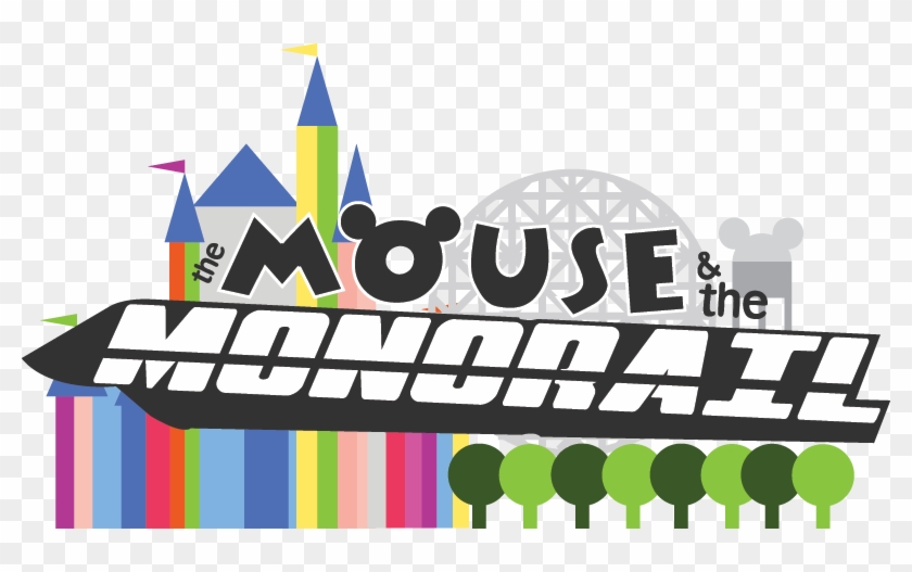 Disney Abbreviations Guide - Monorail Logo Clipart #4187137