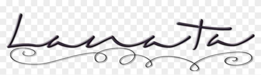 Lanata Advanced Skin Care - Calligraphy Clipart #4187591