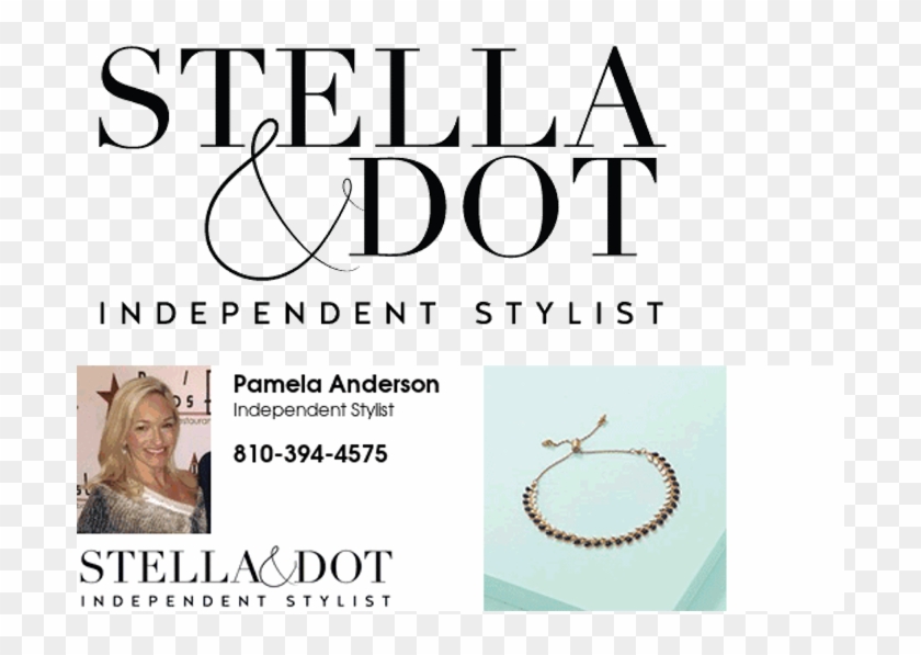 Pamela Anderson With Stella And Dot - Avon Christmas 2014 Clipart