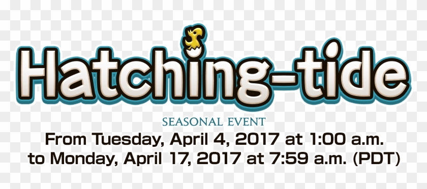 Hatching-tide 2017 Seasonal Eventfrom Tuesday, April Clipart #4188392