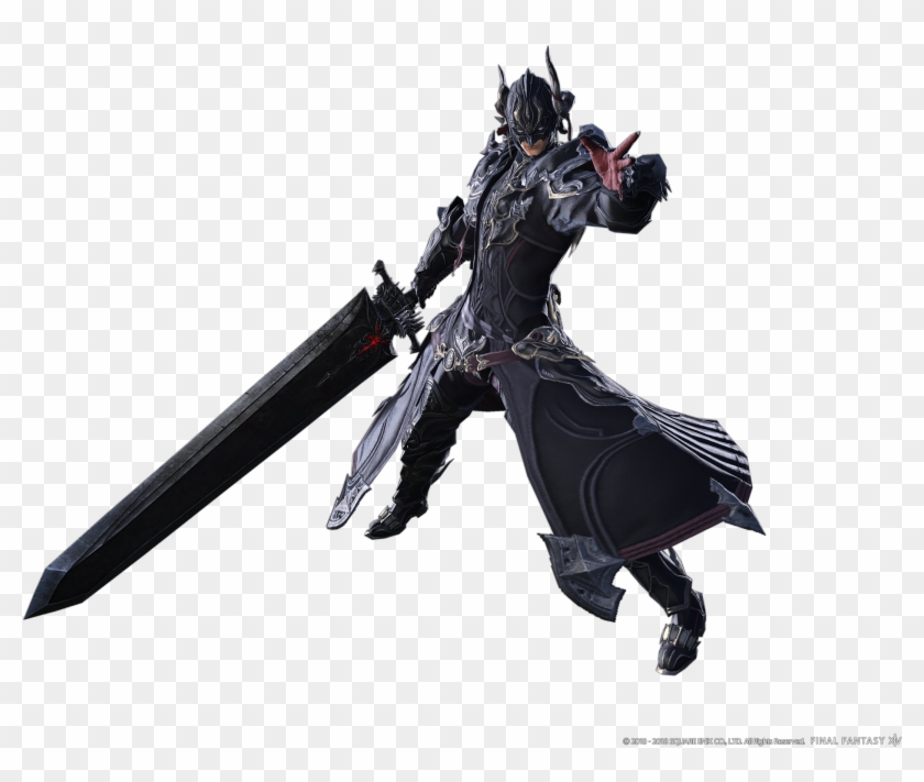 Final Fantasy Xiv Ffxiv Shadowbringers Dark Knight Clipart 4188638