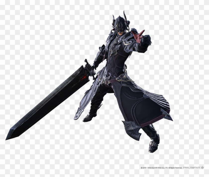 Final Fantasy Xiv - Ffxiv Shadowbringers Dark Knight Clipart #4188638