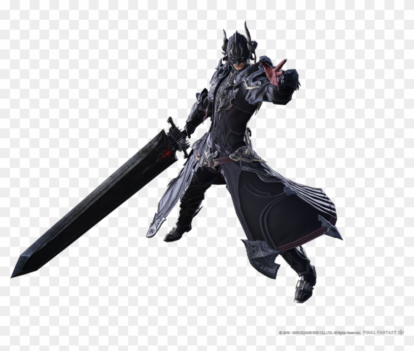 Final Fantasy Xiv - Ffxiv Shadowbringers Dark Knight Clipart