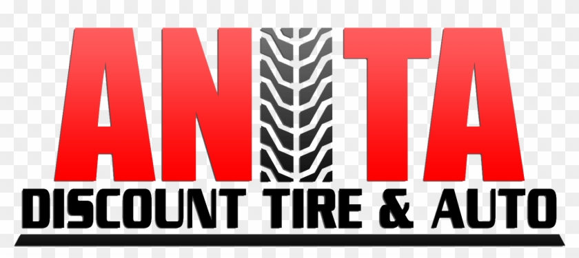 Anita Discount Tire & Auto - Graphic Design Clipart #4188833