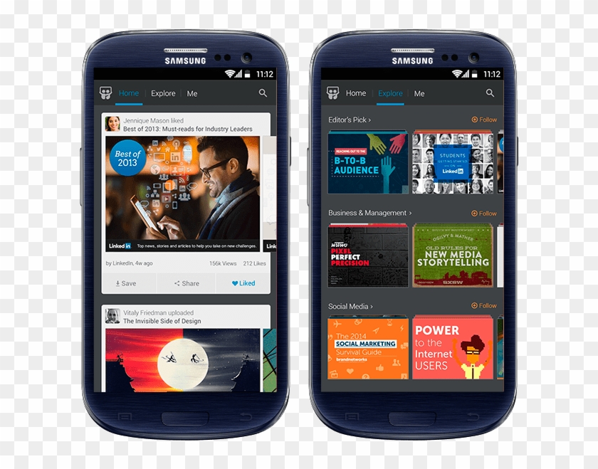 Moreover, The Android Launch Comes Along With A Great - Linkedin Slideshare Mobile App Clipart