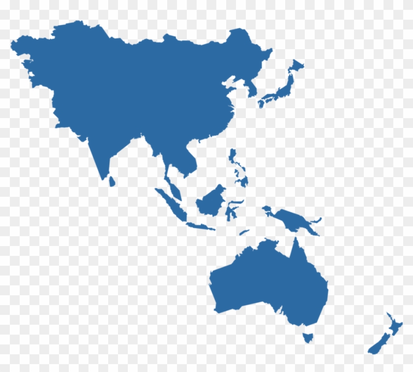 Medical Solutions That Are Bold, Smart And Daring - Asia Pacific Map Vector Clipart