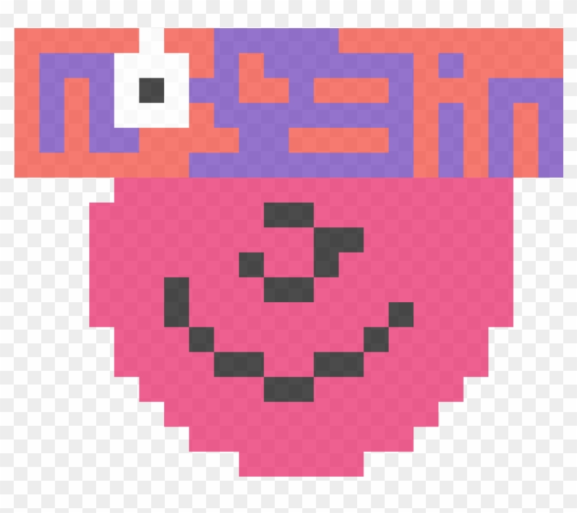 Noggin Logo - Annoying Orange 8 Bit Clipart