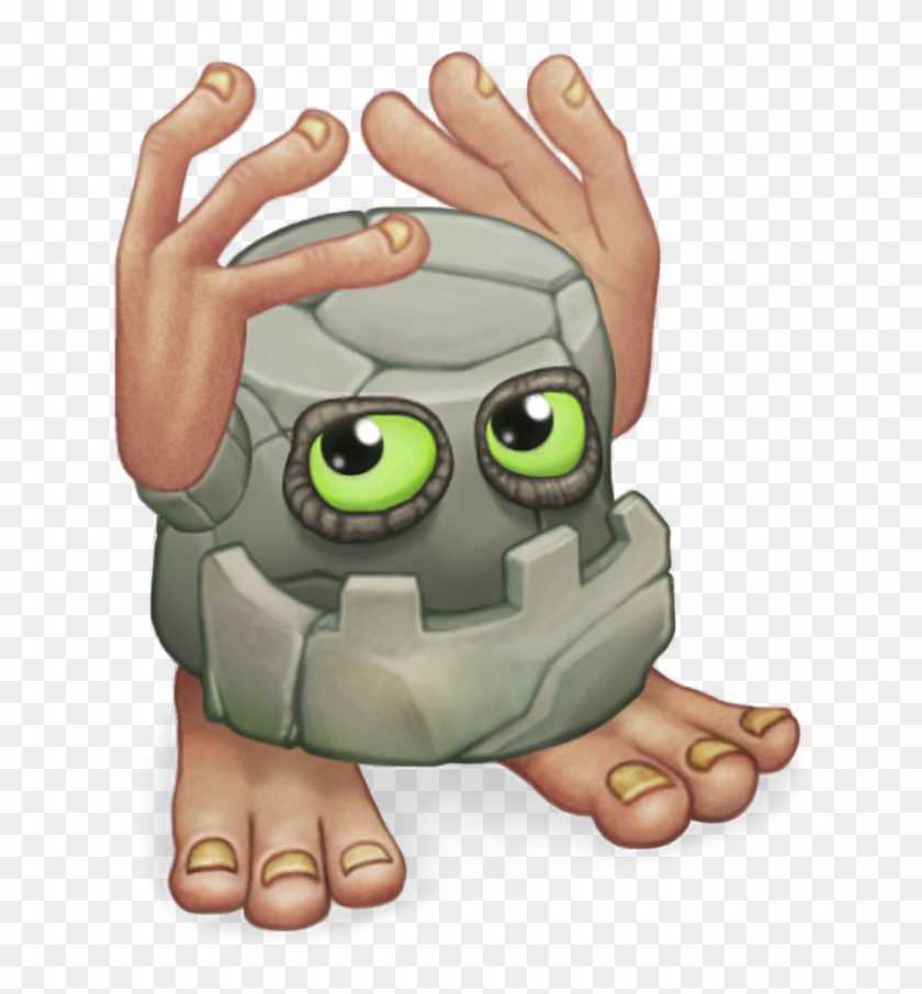 My Singing Monsters Noggin , Png Download - My Singing Monsters Rock Clipart #4189806