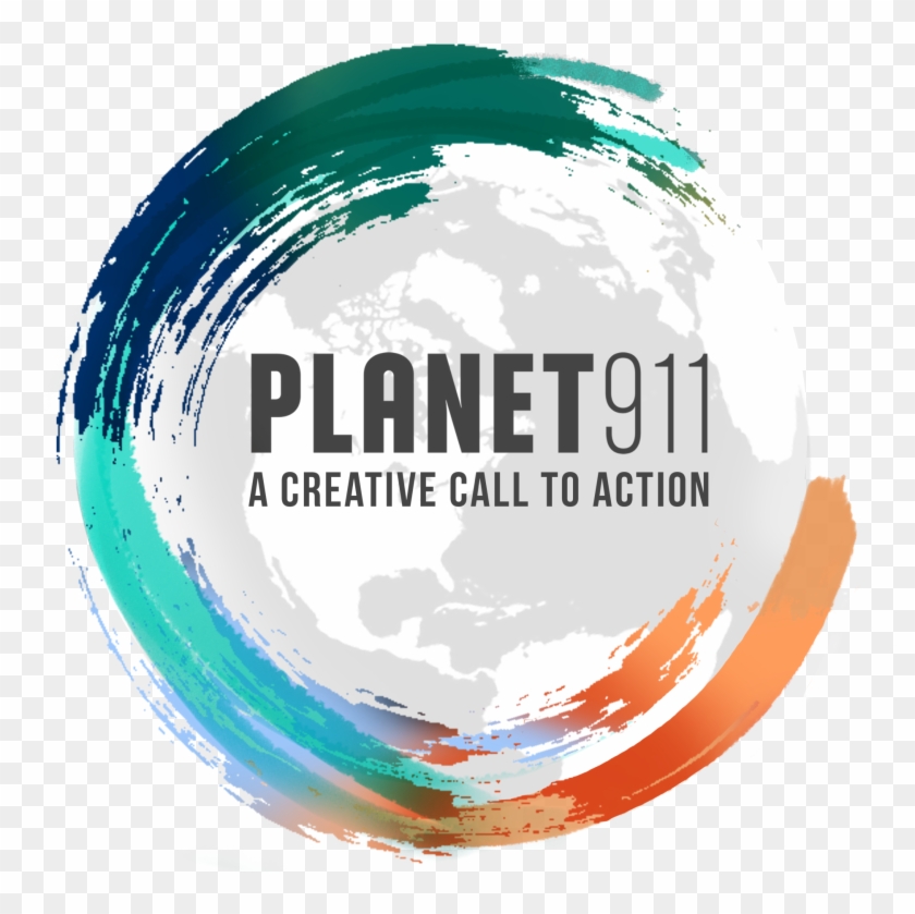 Planet 911 Youth Showcase - Black And White Globe Clipart #4189966