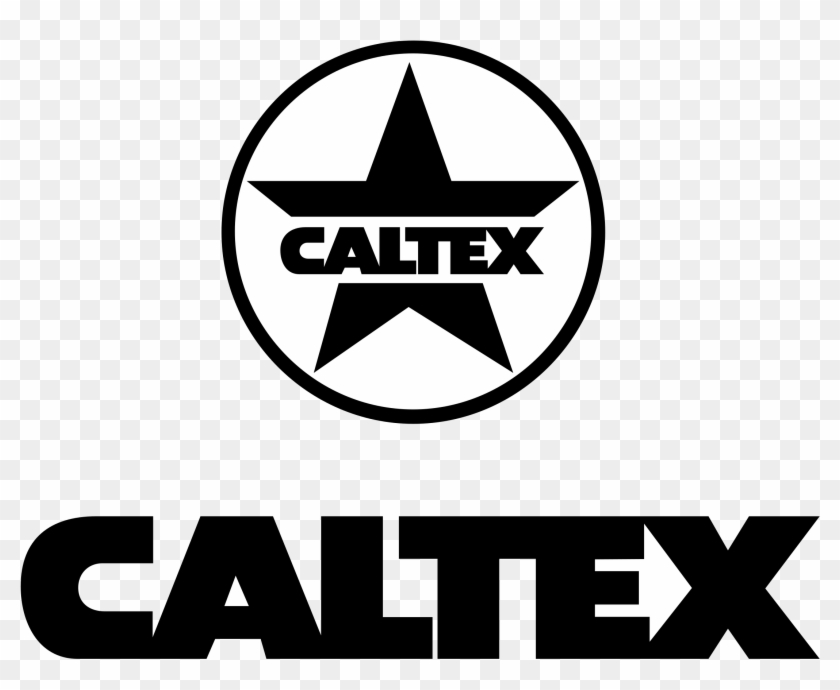 Caltex Logo Png Transparent - Caltex Logo Black And White Clipart