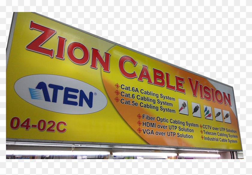 Zion Cable Vision - Banner Clipart