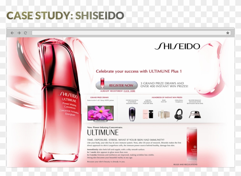 Shiseido Launched Their Latest Beauty Product Line, - Web Shiseido Clipart #4191318
