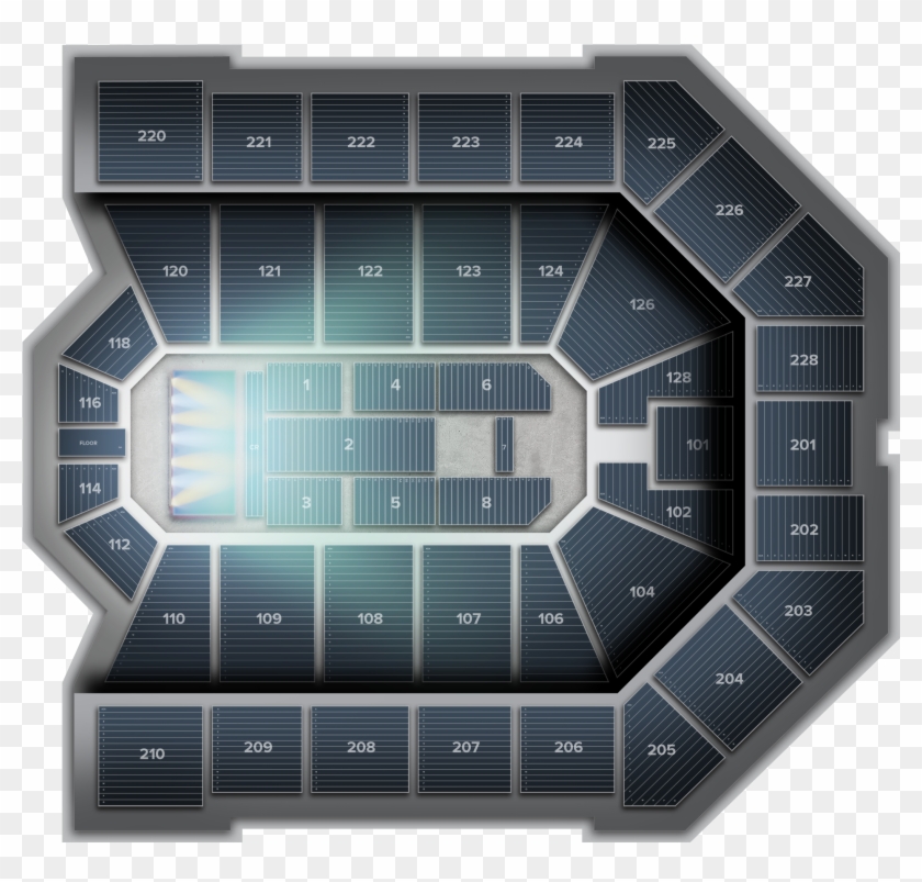 Van Andel Seating Chart With Rows