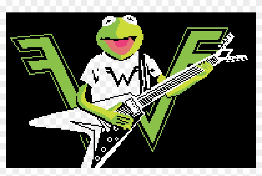 Weezer Kermit - Cartoon Clipart
