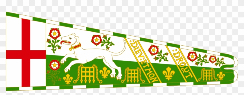 Royal Standard Of Henry Vii Of England - Standard Of Henry Tudor Clipart #4192481