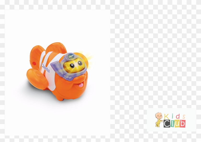 Vtech Baby Toot-toot Splash Clown Fish Toy , Png - Cartoon Clipart #4192603