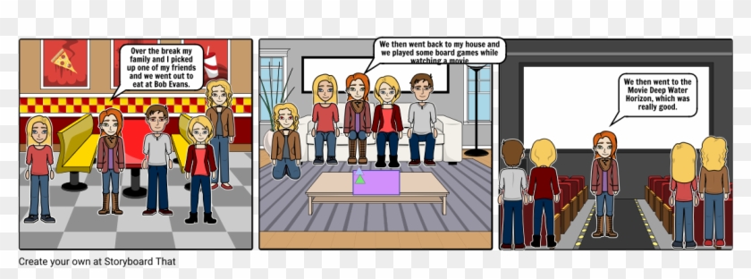 Over Break - Cartoon Clipart