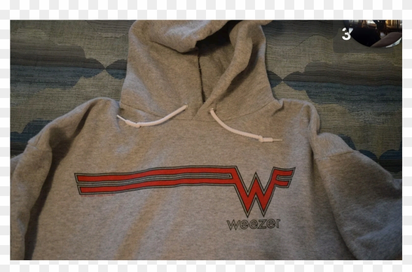 Weezer Hoodie - Hoodie Clipart #4193231