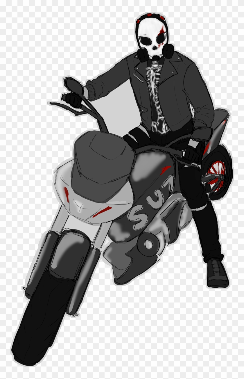 Some Gta Character Doodles - Motorcycle Clipart