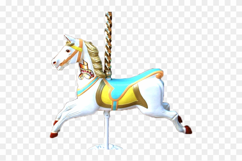 Amusement Park Carousel Transparent Background Png - Horse Carousel Clipart #4193509