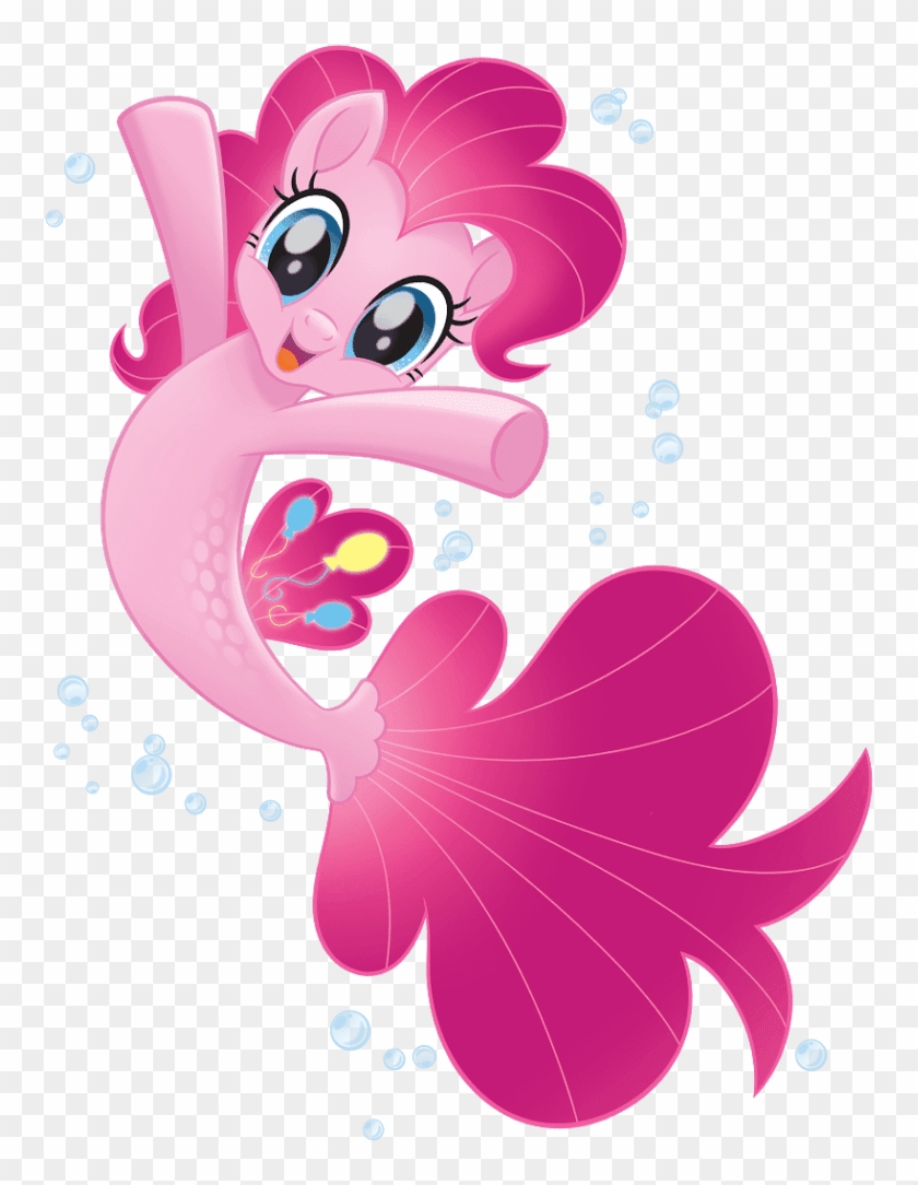 Pinkie Pie Sea Pony Clipart
