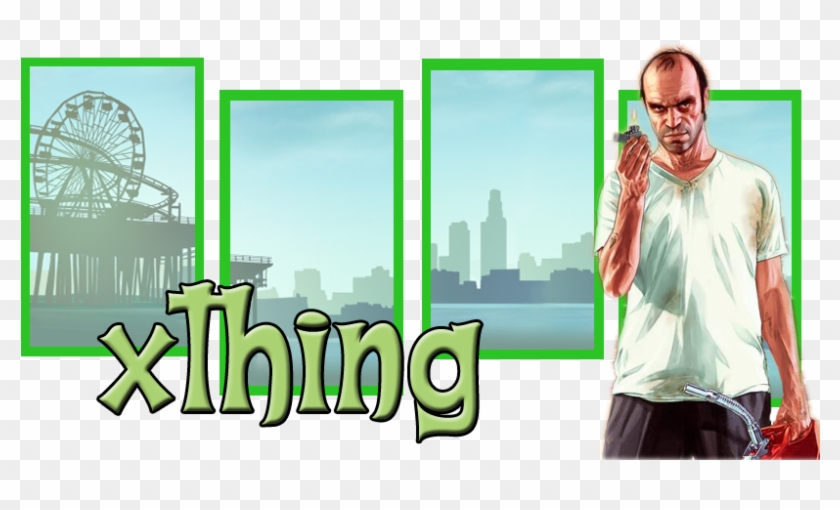 Trevor Of Gta V Group Name - Gta 5 Png Hd Clipart