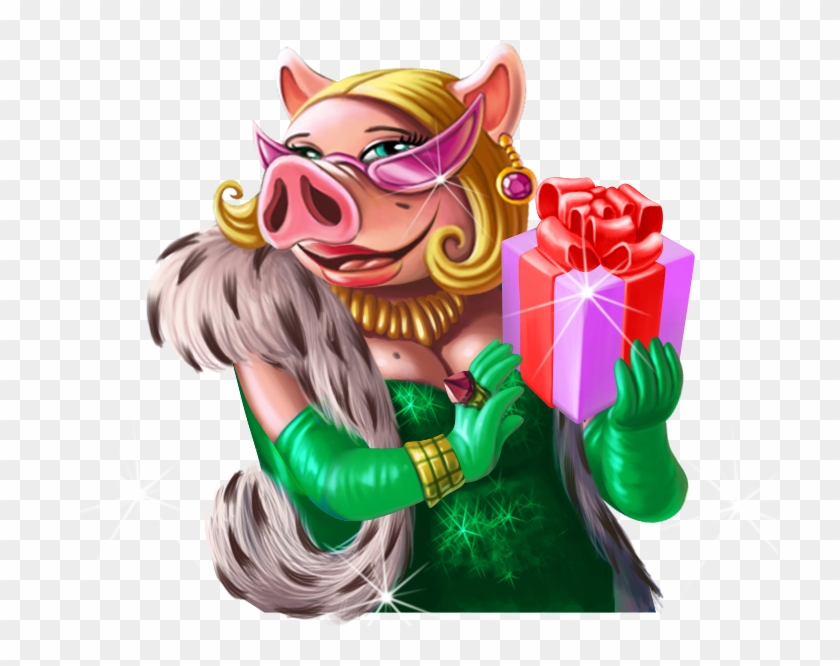 09 Symbol Scatter Pig Piggyriches Thumbnail - Piggy Riches Slot Clipart #4193785