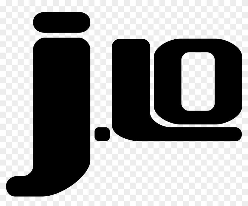 File - J - Lo Logo - Svg - Jennifer Lopez Logo Png Clipart