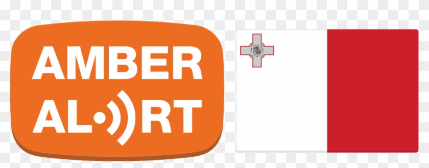 Amber Alert Malta Logo For Display Usage - Cross Clipart #4193979