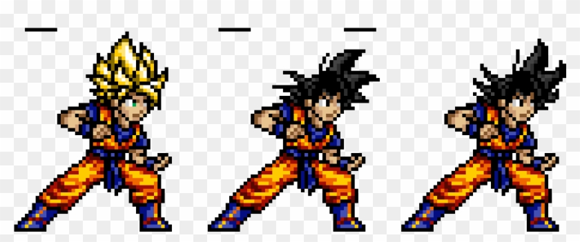 Dragon Ball Z - Goku Jump Ultimate Stars Clipart
