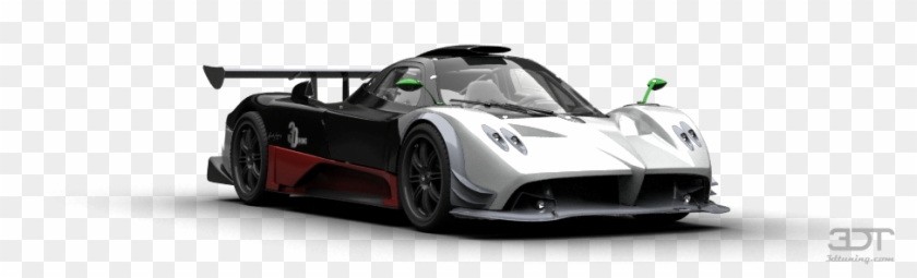 Pagani Png Transparent Image - Purple Pagani Zonda Clipart #4194292