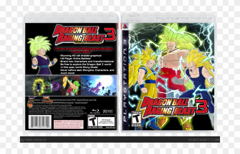 [ Img] - Dbz Raging Blast 3 Ps3 Clipart