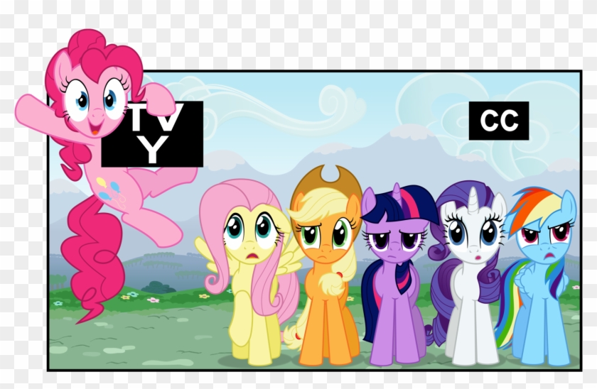 My Little Poni, Pony - Pinkie Pie Fourth Wall Clipart