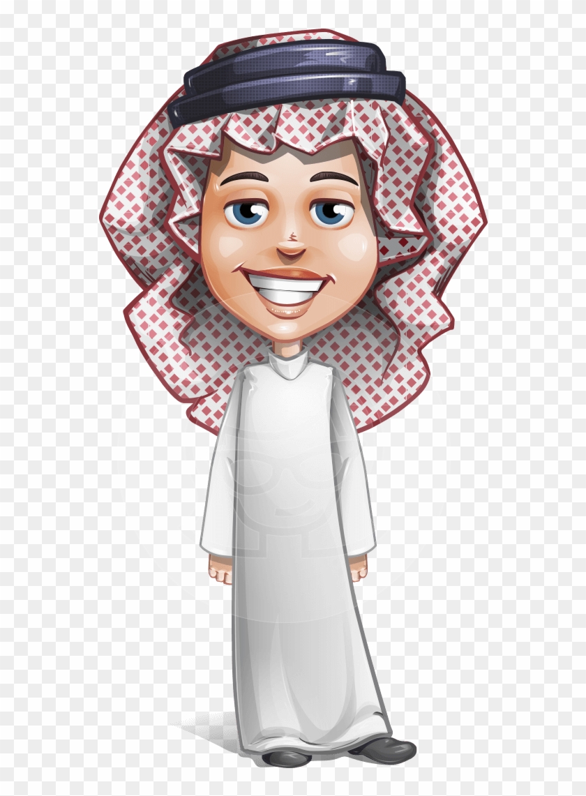 Ayman The Lucky One - Arabic Boy Cartoon Png Clipart #4194907